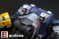 JAO Parts, RG MSN-02 Zeong Metal Set Red 7 Options