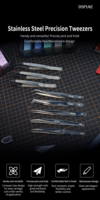 DSPIAE Anti-Static Flat Head Tweezer AT-TZ06