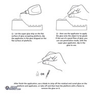 DSPIAE Super Glue Auxiliary Applicator AT-GA