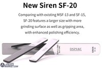 DSPIAE Siren Ultimate Precision File SF-20 10000-12000 Grit