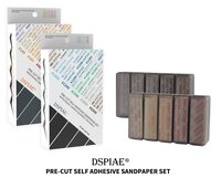 DSPIAE Adhesive Sanding Paper Sets 180-800 / 1000-2500, 100pcs per Set SP