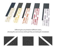 DSPIAE Adhesive Sanding Paper Sets 180-800 / 1000-2500, 100pcs per Set SP