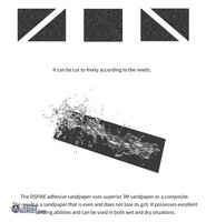 DSPIAE Adhesive Sandpaper MSP 180-2500 Grit