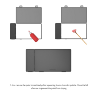 DSPIAE Wet Palette For Acrylic Paints MP-01