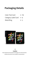 DSPIAE Model Paint Color Test Card CC-01