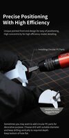 DSPIAE Precision Tungsten Flat Core Drill FB 1.5-3.0mm