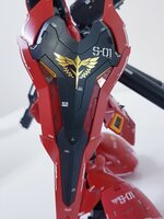Delpi-Decal RG Sazabi White Gold Part Holo