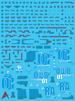 Delpi-Decal RG RX-93 NU-HWS Holo