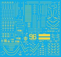 Delpi-Decal MG Psycho Zaku Gold Holo