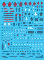 Delpi-Decal MG Barbatos-Expansion Soft Holo Polygonal