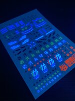 Flaming-Snow MD-17 Asura Tamamo 2 Sheets Fluorescent