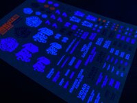 Flaming-Snow TY-06 IBO Emblems Flourescent