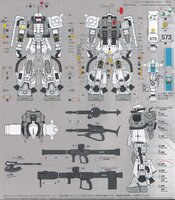 Flaming-Snow MG-34 Zaku II Shin Matsunaga Fluorescent