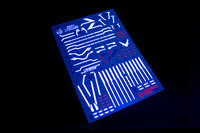 Flaming-Snow PG-08 Perfect Strike 2 Sheets Fluorescent