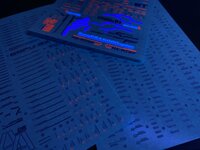 Flaming-Snow PG-09 Strike Freedom 3 Sheets Fluorescent