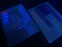 Flaming-Snow MG-02 Freedom 2.0 ZGMF-10A + Base Decals Fluorescent