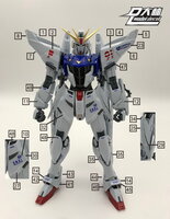 DL-Decal UC60 for MG F91 Candy Blue 2 Sheets HOT STAMPING