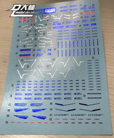 DL-Decal UC60 for MG F91 Candy Blue 2 Sheets HOT STAMPING