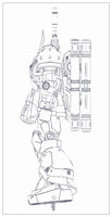 SH Studio x GM Dream PG Zaku I Sniper Dress-up Kit