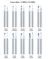 DSPIAE PB Series Tungsten Steel Scribers individual 0.1-3.0