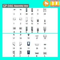 Anubis GP046 HG GAT-02L2 Dagger L Detail Set