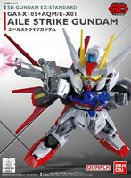 SD EX-Standard GAT-X105+AQM/E-X01 Aile Strike Gundam