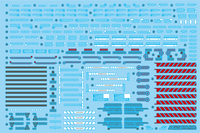 Delpi-Decal PG Unicorn Perfectibility Divine Expansion Set Blue Holo