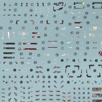 Delpi-Decal RG RX-78-2 First Holo Polygonal