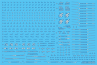 Delpi-Decal MGEX Strike Freedom Silver Holo