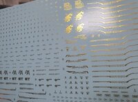 Delpi-Decal MGEX Strike Freedom Gold Normal