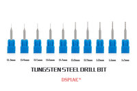 DSPIAE Tungsten Drill Bits Seperate 0.3mm to 1.2mm DB-01