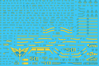 Delpi-Decal MG Sazabi Gold All Holo