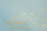 Delpi-Decal MG Sazabi Gold All Holo