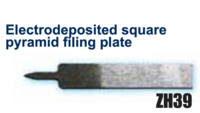 Echo Tech Electrodeposited Filing Plate with Square Pyramid for Ultrasonic Cutter ZH39