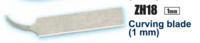 Echo Tech Curving Blade 1mm for Ultrasonic Cutter ZH18