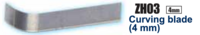 Echo Tech Curving Blade 4mm for Ultrasonic Cutter ZH03