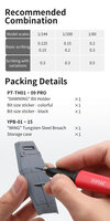 DSPIAE WING Push Broach Holder PT-TH Pro