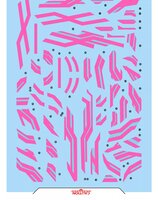 Flaming-Snow PG-15 Perfect Strike + Skygrasper Cyberised Color Fluorescent Decals