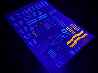 Flaming-Snow MG-06 Gundam Astray Blue Frame D Fluorescent Decals