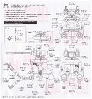 Flaming-Snow MG-165 RB-79K Ball Type K Fluorescent Decals