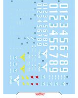 Flaming-Snow MG-143 RMS-08 Marasai Fluorescent Decals