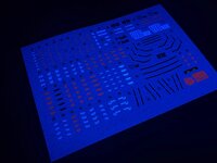 Flaming-Snow HG-50 RX-78-2 Cucuruz Doan&#039;s Island Ver Fluorescent Decals
