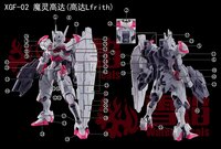 Flaming-Snow HG-63 Lfrith Fluorescent Decals