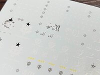 Flaming-Snow HG-49 MS-06F Cucuruz Doan&#039;s Zaku Fluorescent Decals