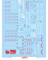 Flaming-Snow HGCE-82 Force Impulse Gundam Fluorescent Decals