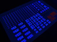 Flaming-Snow HG-12 GTO Zaku 2 Type C-6/R6 Fluorescent Decals