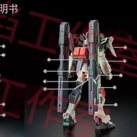 Flaming-Snow HGCE-100 Lightning Buster Fluorescent Decals
