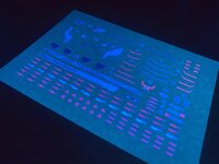 Flaming-Snow HGCE-47 Freedom Gundam Fluorescent Decals