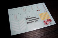 Flaming-Snow HG-38 GM Sniper Custom (Missle Launcher) Fluorescent Decals