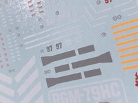 Flaming-Snow HG-38 GM Sniper Custom (Missle Launcher) Fluorescent Decals